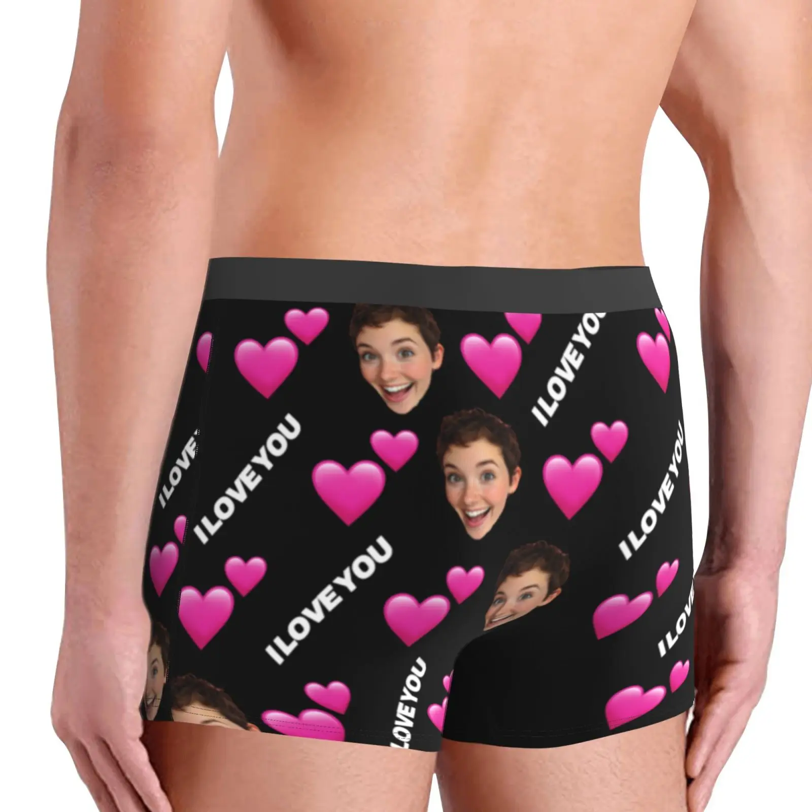 Personalized Face Photo Underwear Custom Boxer Briefs Custom Men Birthday Gift For Husband Anniversary Gift for Dad