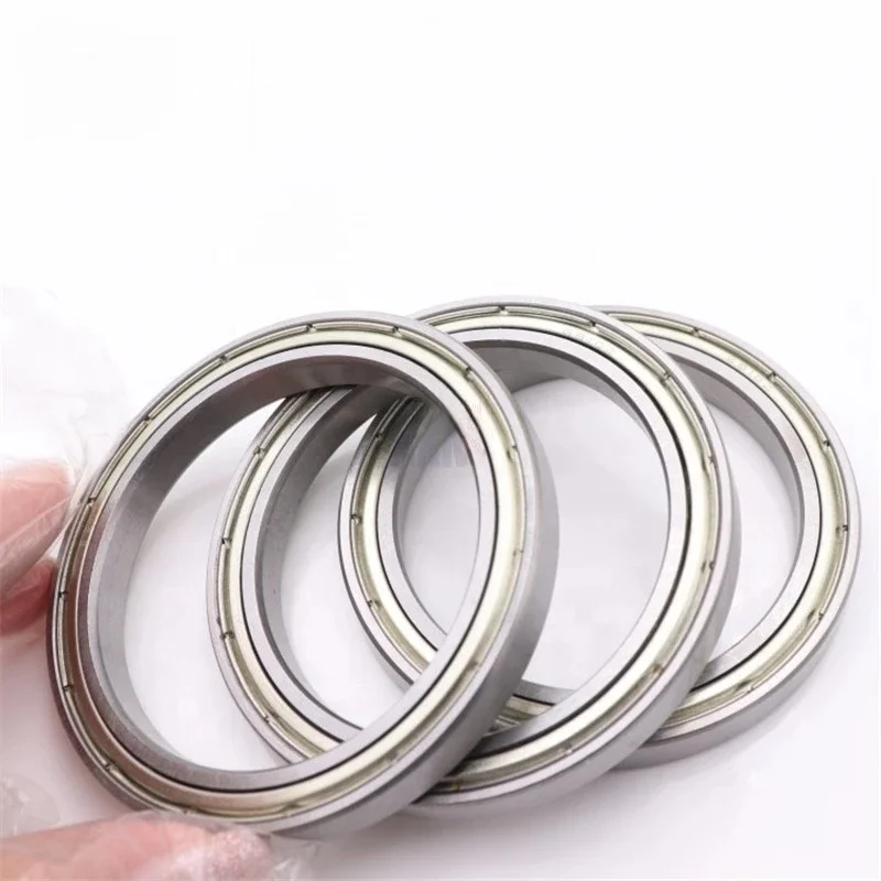 6800/6801/6802/6803/6804/6805/6806/6807/6808/6809/6810-2RS Dünnwandiges, metallgeschirmtes Lager, Gummidichtung, Kugellager