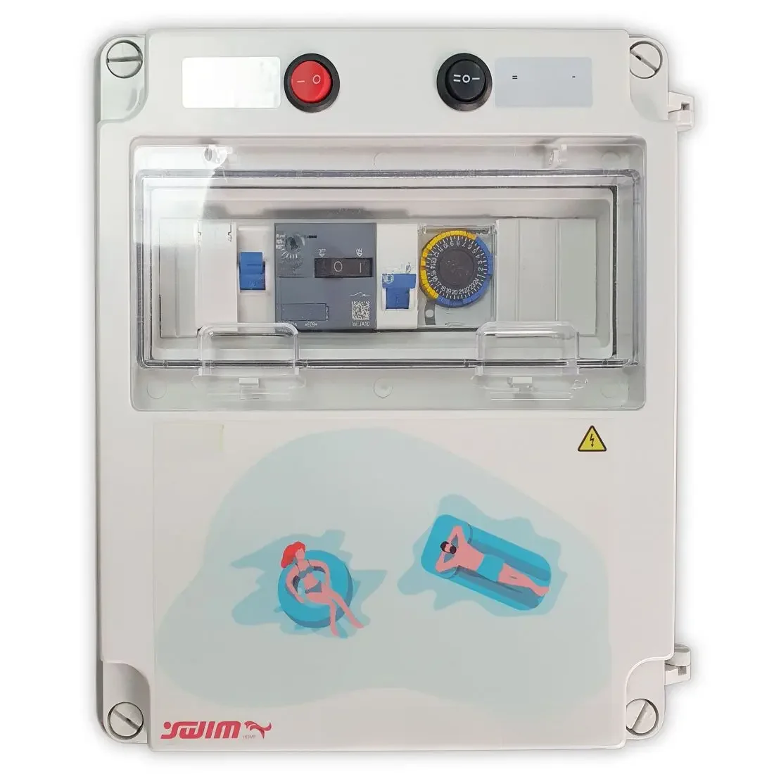 Piscina elétrica caixa com 12v ac transformador 100w ou 300w controle remoto guardamotor luzes led
