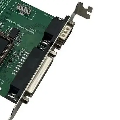 ISA bus serial port parallel port card, old computer COM1/COM2 expansion card LPT printer interface industrial control card