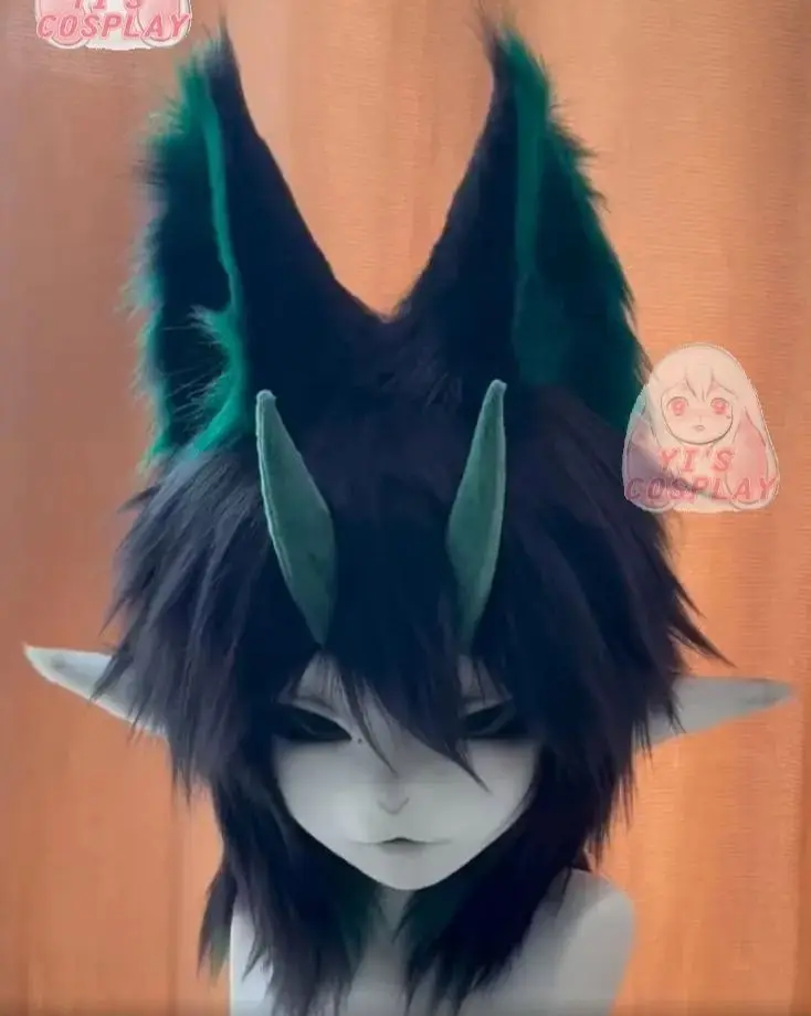 Furry Head Customized Fursuit Cosplay Kigurumi Fursuit Furry Custom Handmade Kigurumi Head Role Play Headsets Beast