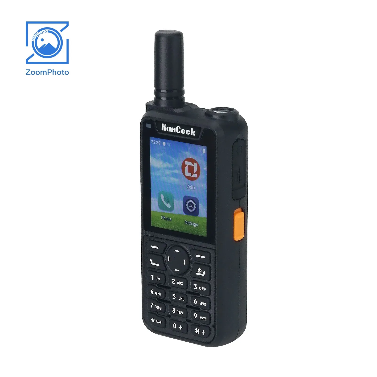 HAMGEEK-walkie-talkie 4GZA, 2G, 3G, 4G, 5000KM, transceptor de mano para Zello, compatible con WiFi y Bluetooth