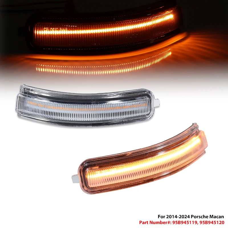 

For Nissan Altima Side View Mirror Light Assembly Amber Sequential Flash Turn Signal Blinker Light 2007-2013