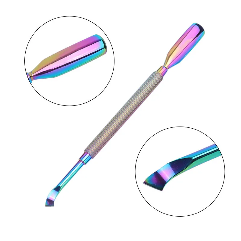 4 stks/set Professionele Rvs Nail Cutter Schaar Tangen Muti Functie Cuticle Pusher Remover Nail Care Manicure Kits