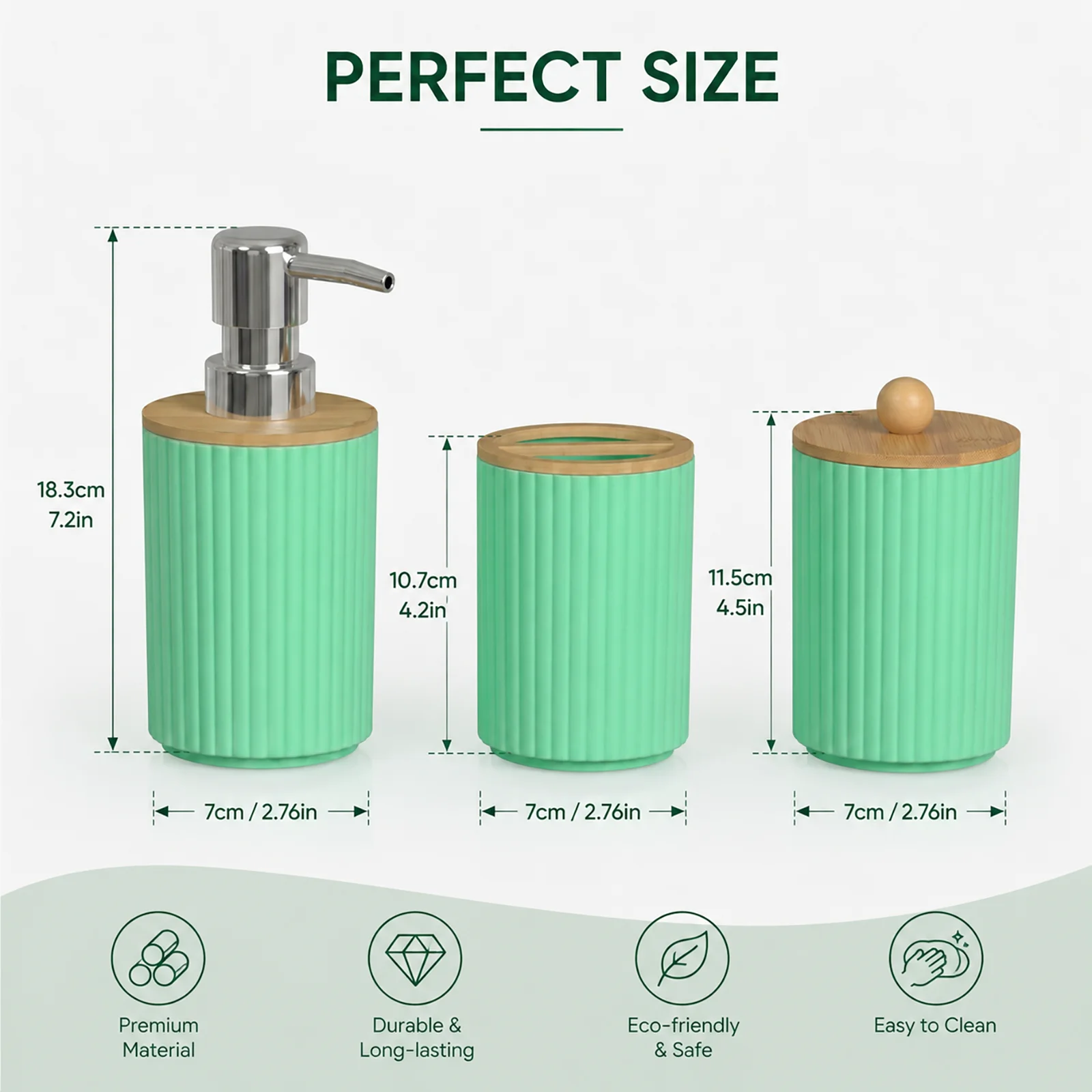 Badezimmer-Zubehör-Set Modern  – Zara Home Bathroom Set Bewertung und Preis