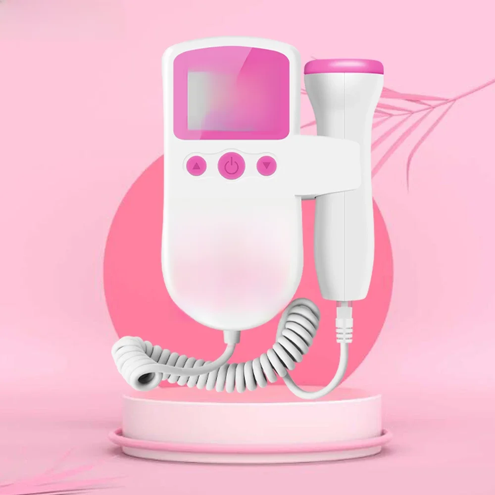 Detector ultrassônico da frequência cardíaca do bebê, monitor fetal da frequência cardíaca, doppler