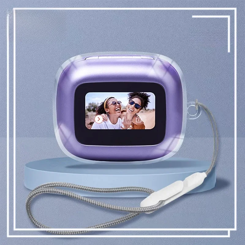 Przezroczyste etui na słuchawki JBL LIVE BUDS 3, przezroczyste etui ochronne z TPU JBL Live Beam 3, przenośna obudowa — zdjęcie produktu 4