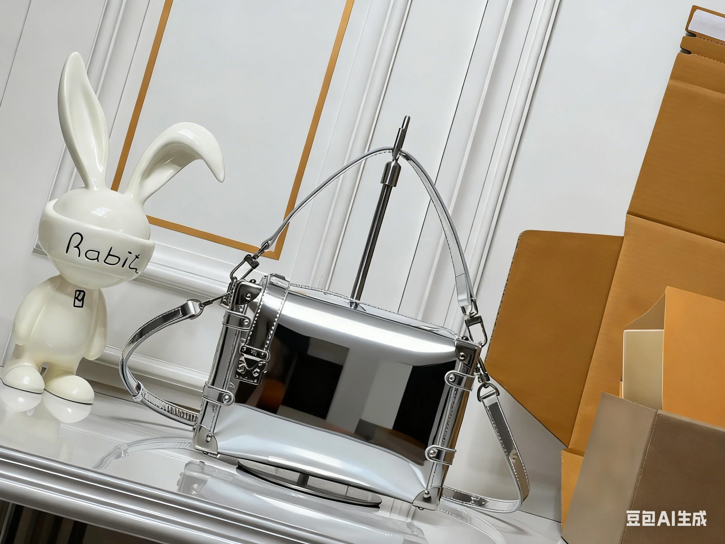 

2025 Women Pillow Bag Mirror Bag Fashion Retro Unique Simple Small Classic Casual Christmas Gift Knit Shoulder Bag