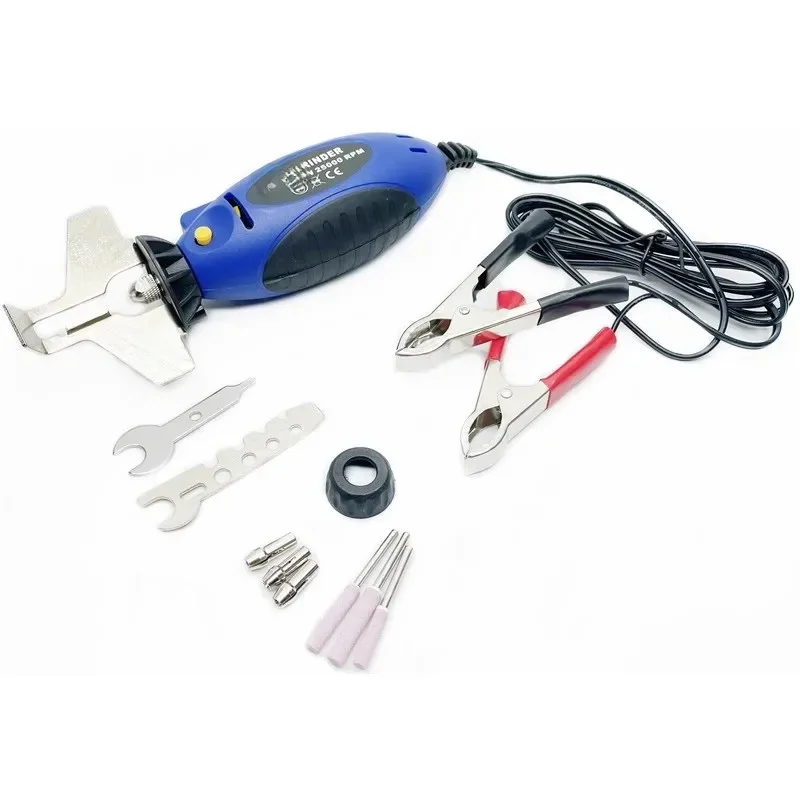 12V Chain Sharpener Chainsaw Gasoline Saw Grinding Chain Mini Electric Grinder Outdoor Tool Grinder 55W