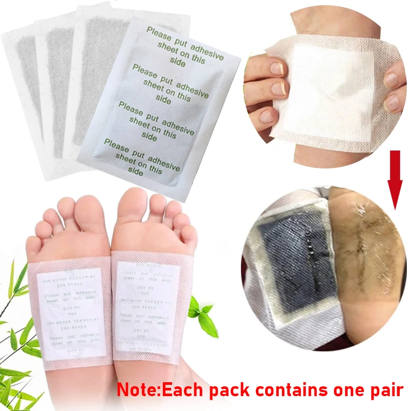 1/5 Pairs Detox Foot Patch Feet Body Care Natural Women Men Improve Sleep Weight Loss Remove Toxin Relieve Stress Adhersive Pads