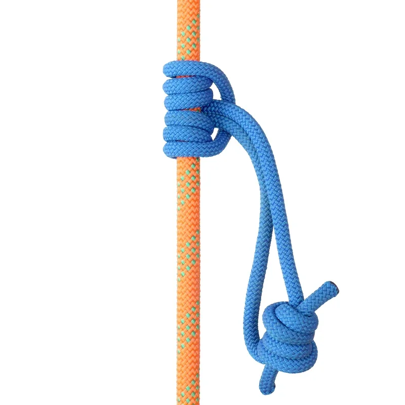 Lina zewnętrzna 6mm Prusik Cord Rope o długości 120cm Lina akcesoriów Trwała, odporna na ciepło, poliestrowa, nylonowa, kevlarowa lina wspinaczkowa — zdjęcie 2