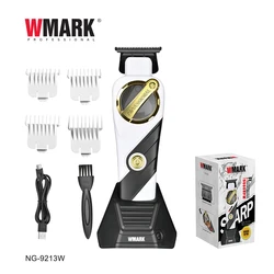 2025 WMARK NG-9213W MAGLEV HIGH SPEED HAIR CLIPPER, HAIR TRIMMER, ELETRIC HAIR CUTTING, HAIRCUT, DLC POWDER METALLLURGY BLADE