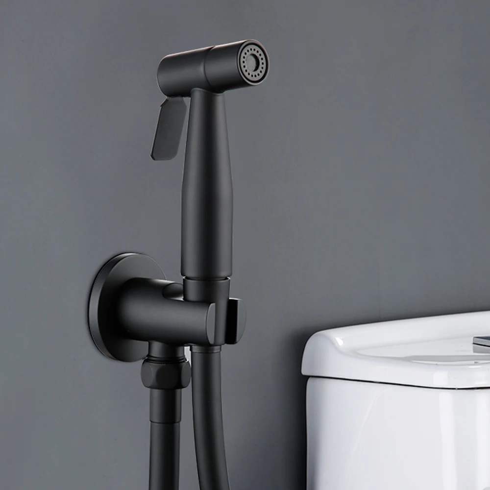 Imagem -06 - Hand Held Bidet Pulverizador Kit com Mangueira e Suporte Torneira do Banheiro Suporte de Parede Orb wc Fabricantes de Compras por Atacado