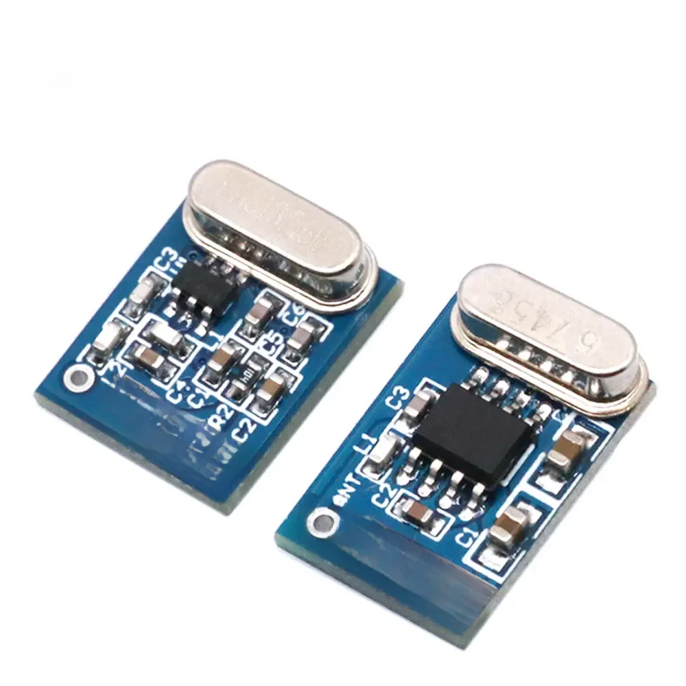 Carte émetteur-récepteur sans fil Z 433 successive, SYN115 SYN480R ASK/OOK, puce PCB pour Ardu37, 1 jeu, 2 pièces