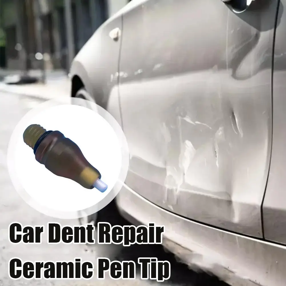 Ceramic Head Dents Repair Tool Knockdown Pen Replacement Head for Car Bodywork, Furniture Appliance Surfaces Restoration