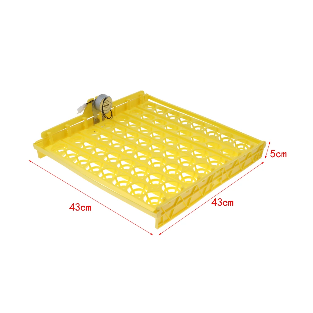 56 Digital Automatic Egg Turning Plate for Incubator Hatcher Brooder for Bird Supplies Chicken Duck Goose Eggs Incubator