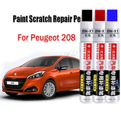 Car Paint Scratch Repair Pen for Peugeot 208 Touch-Up Pen Remover Paint Care Accessories Black White Red Blue Gray