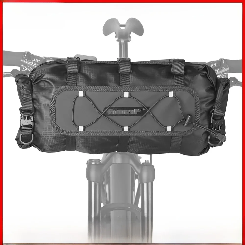 AliExpress Bicycle Handlebar Bag 12L Waterproof Bike FrontTube Bag Cycling Bag Light Weight Bicycle Storage Bag Bike Front Hung Bag