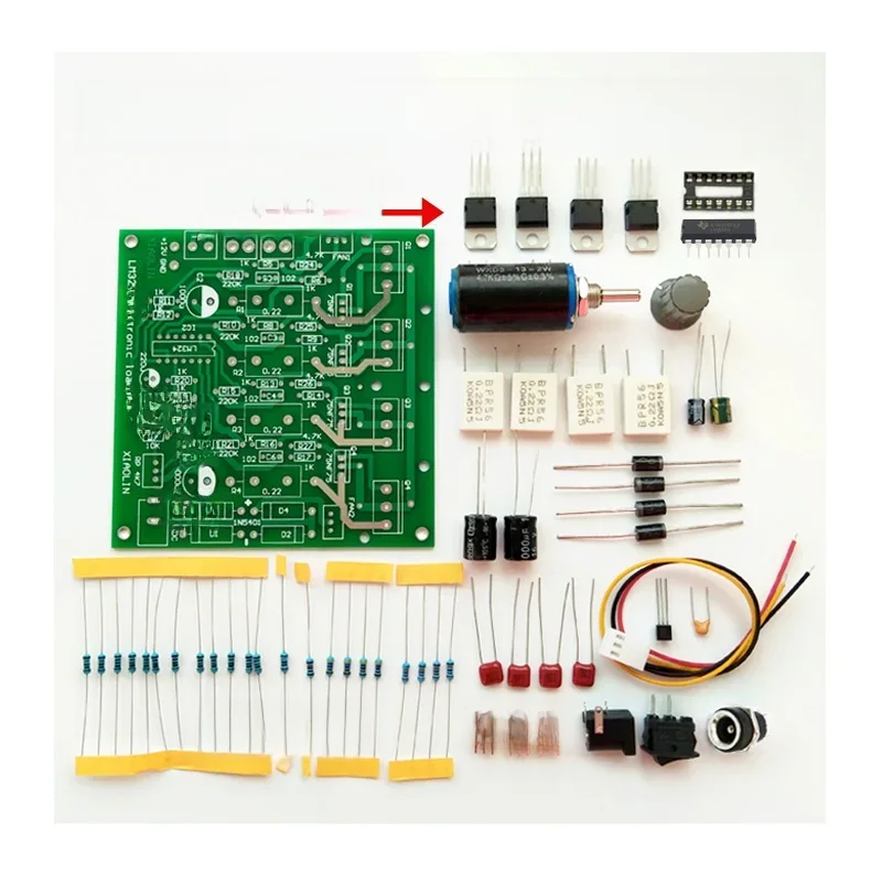 Obciążenie tester moc 150W 15V 0-10A /60V 2.5A proste obciążenie Kit — zdjęcie 2