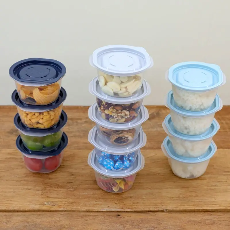 (12 pieces + 1 pieces) Frozen rice storage container freezer small container microwave container