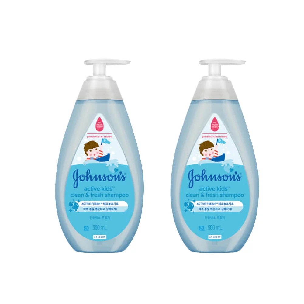 Johnson's Active Kids Champú Limpio y Frío 500ml