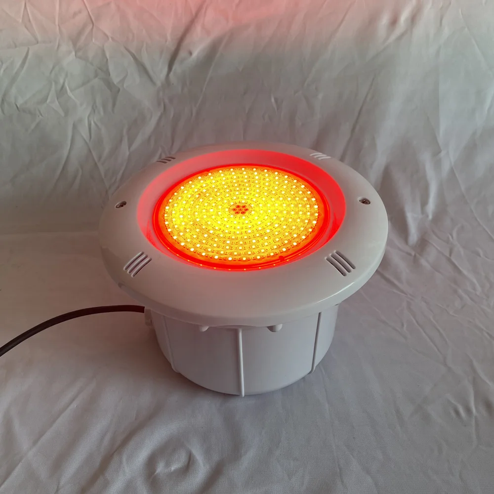 Waterproof Garden Pool Lights 18W 30W 42W Resin Filled Plastic Poolhousing AC12V RGB Switch on/off Cool White