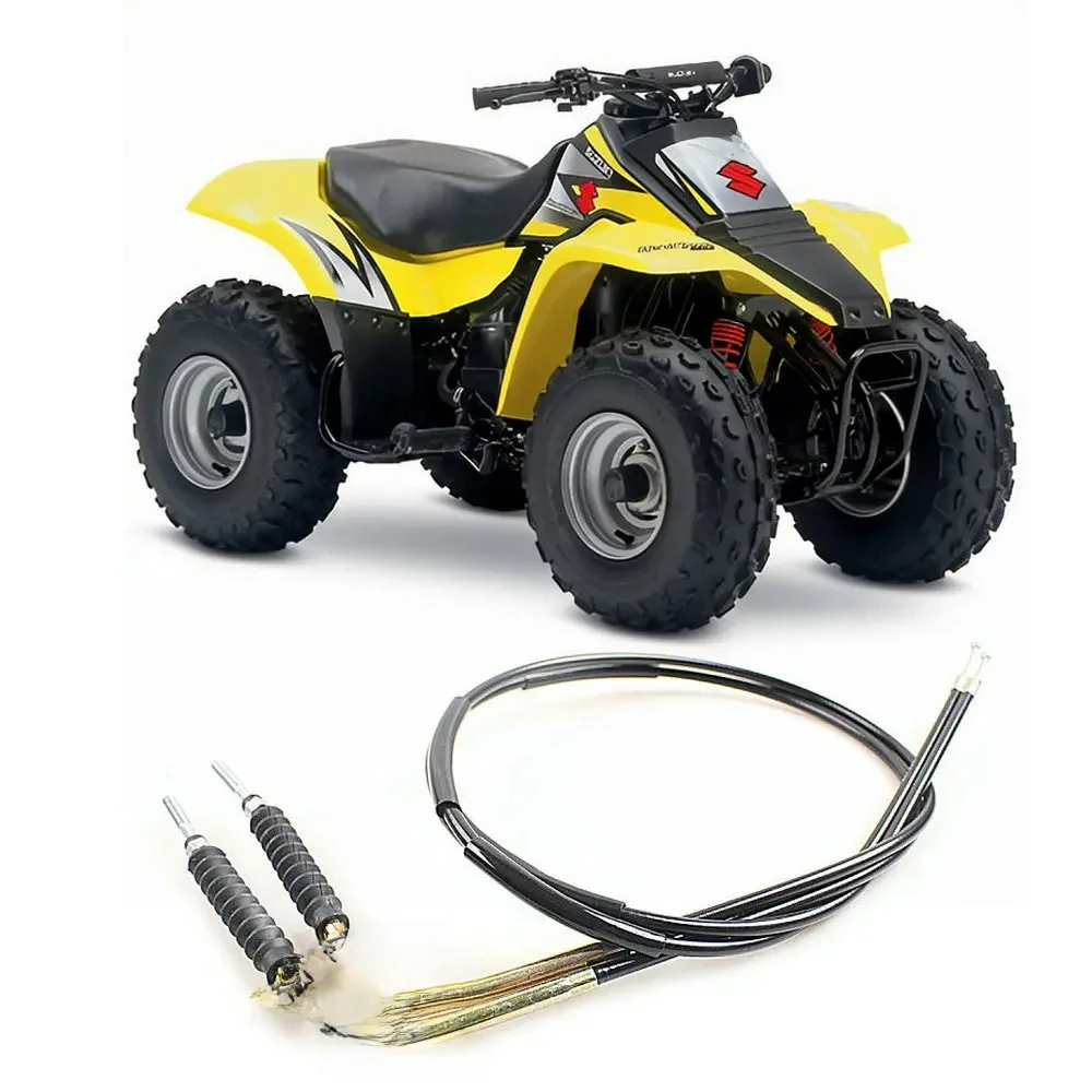 2 sztuk SUNWAY części ATV przedni przewód hamulcowy na lata 1996-2004 SUZUKI LT80 Mini ATV quad 58110-40B00 54005-S013 — zdjęcie 2