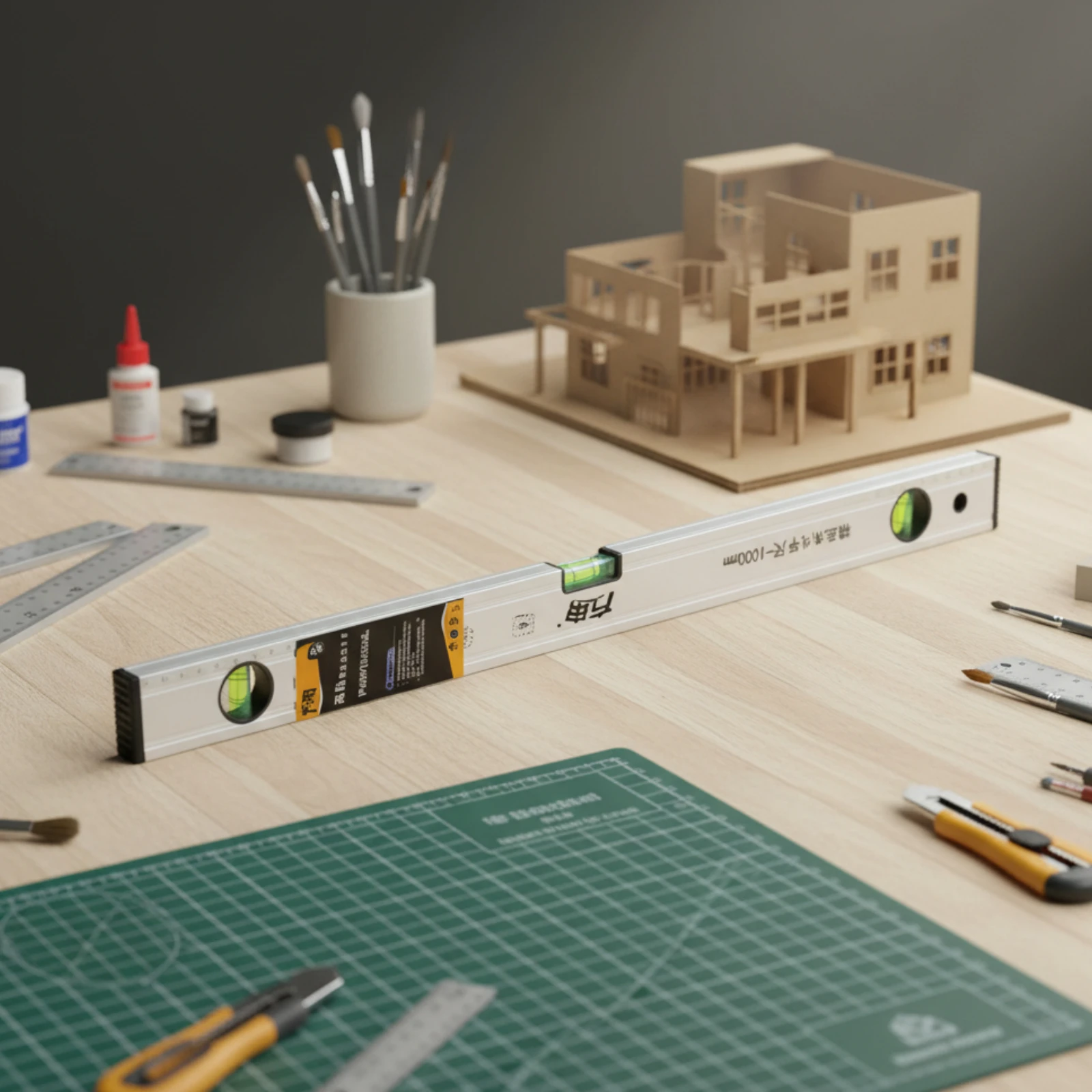 1000ml/1200ml Level Ruler High Precision Level Ruler Small Aluminum Alloy Anti-drop Balancer Tool Strong Magnetic Househole - view 5