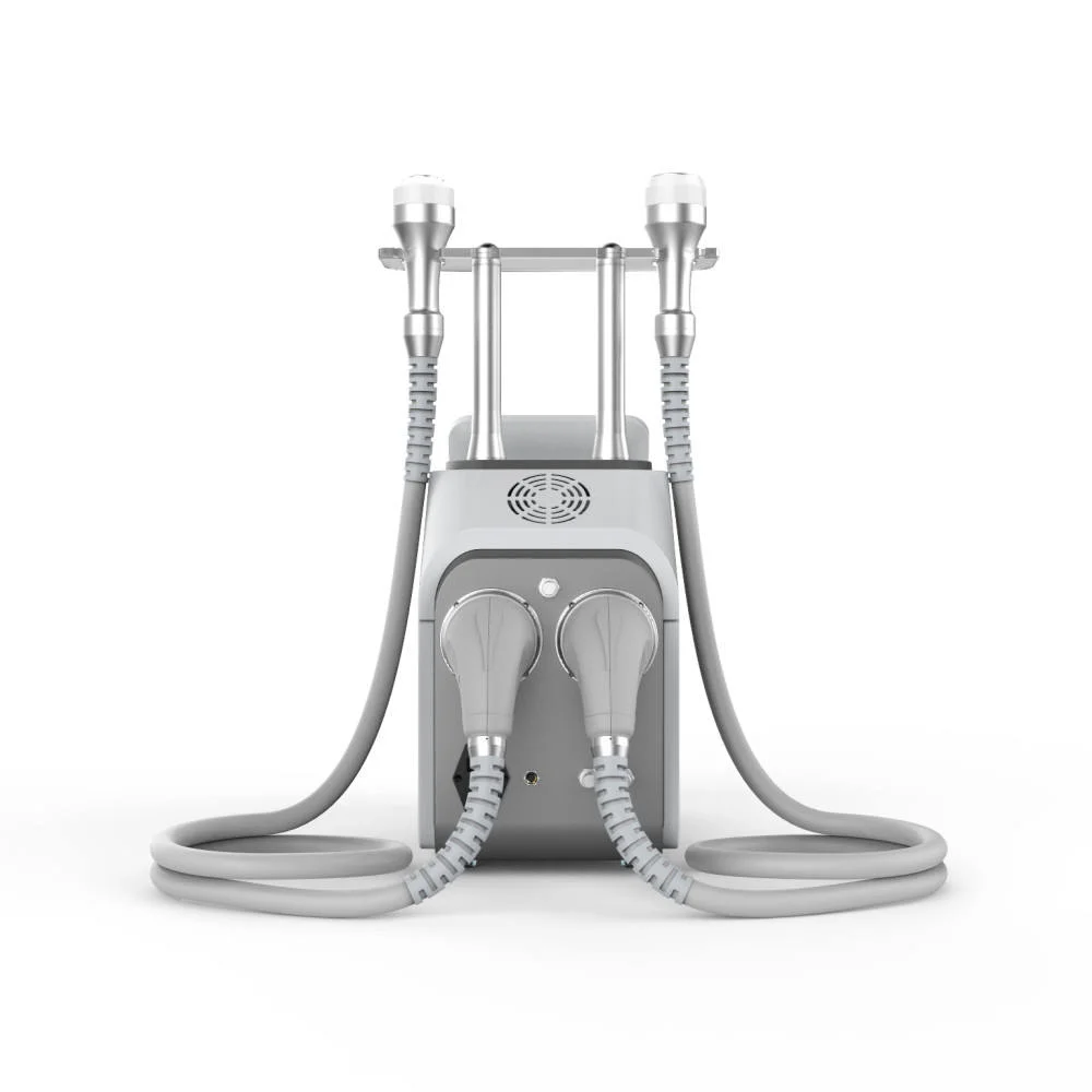 

Desktop 2 in 1 Hot Cold Slimming T Shock Toning Cool Tshock Skin Tightening Facial Device for Salon Body Slimming