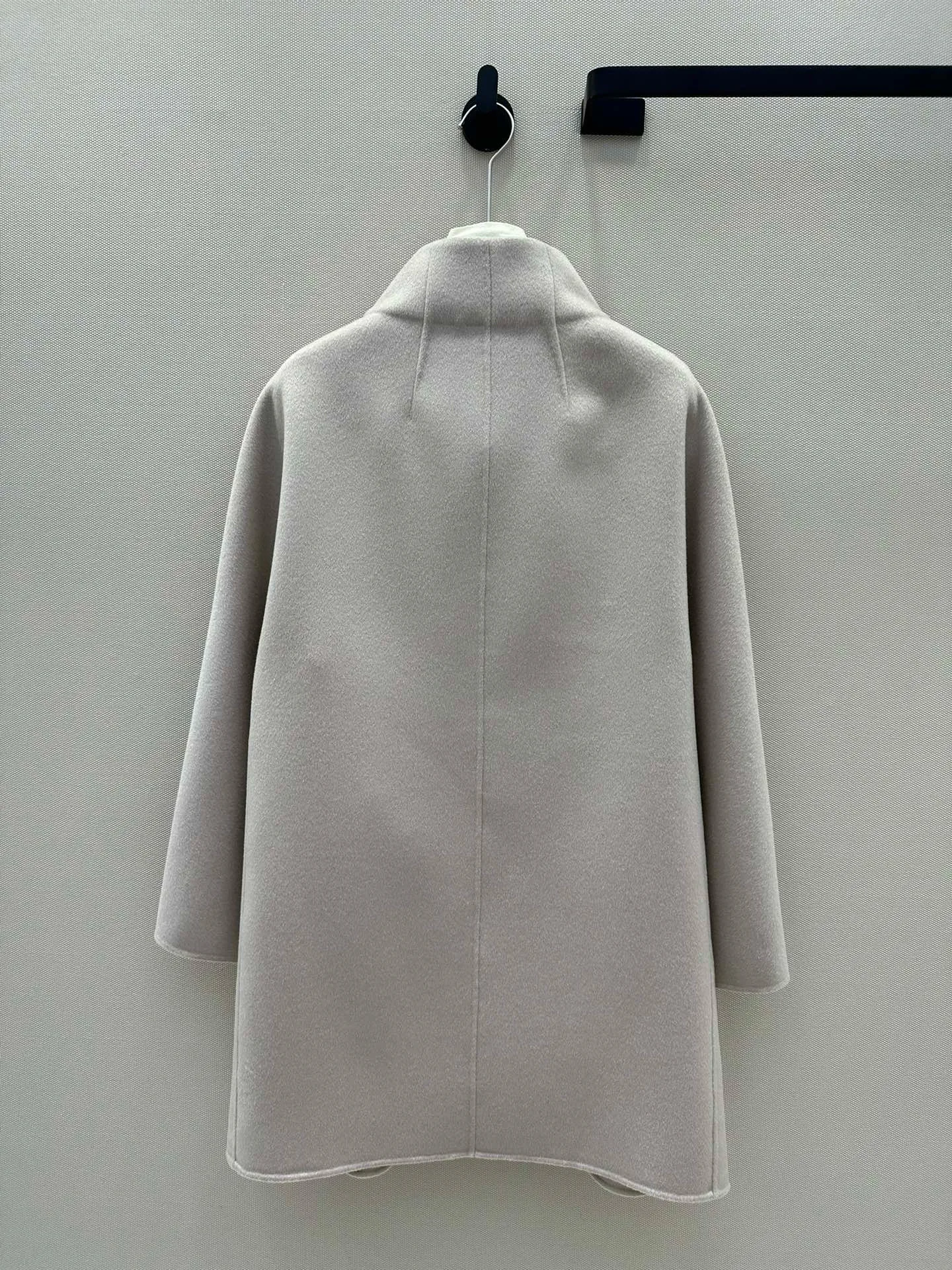 Stylish exclusive double-sided handmade cashmere coat