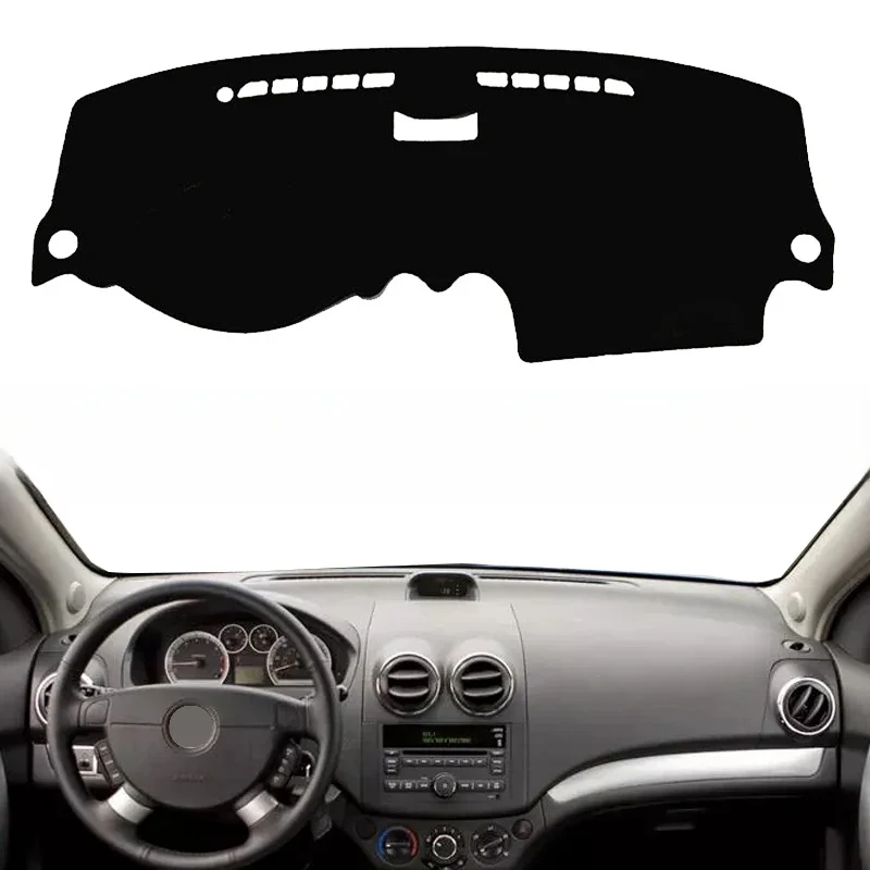 Wewnętrzna osłona deski rozdzielczej do Chevrolet Aveo Kalos Lova 2003-2011 do Daewoo Gentra T250 2005-2011 Dywan Cape Sun shade Dashmat — zdjęcie 2
