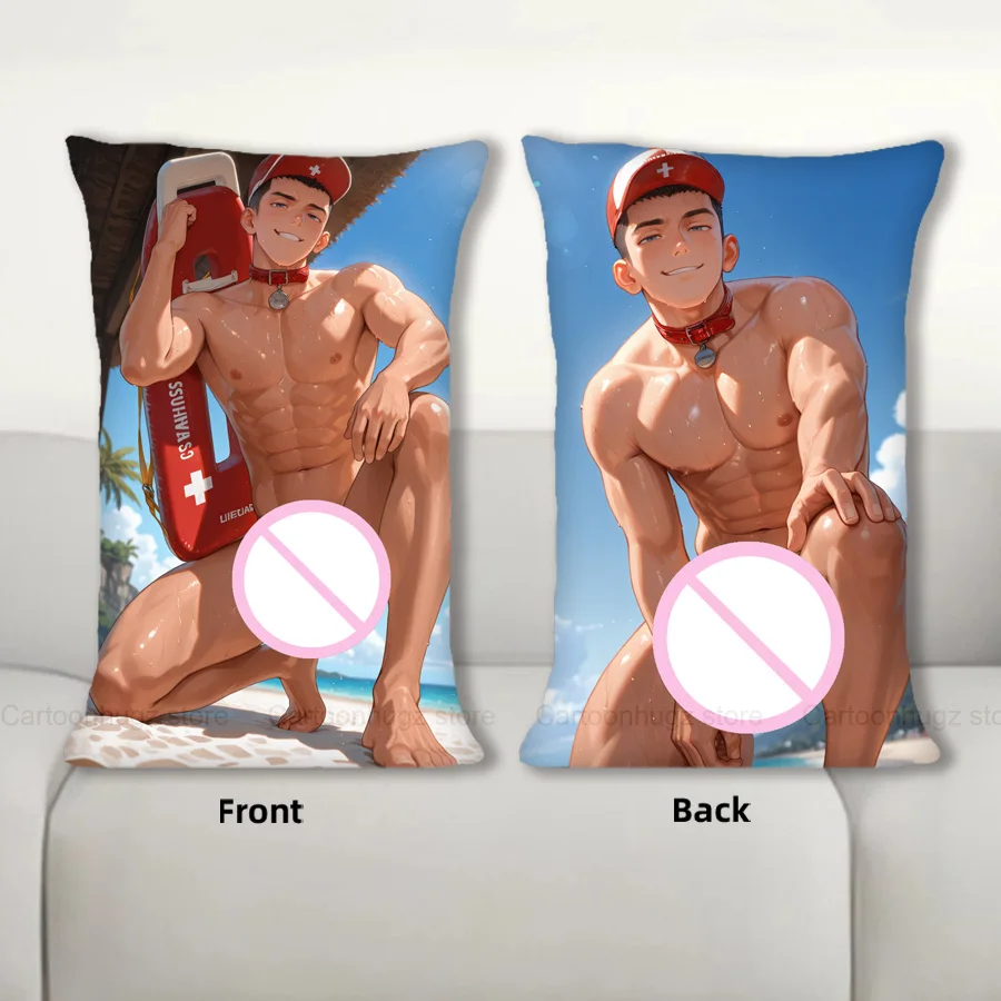 

Dakimakura аниме спасатель наволочка диванная подушка двухсторонняя наволочка с принтом 40X60 см