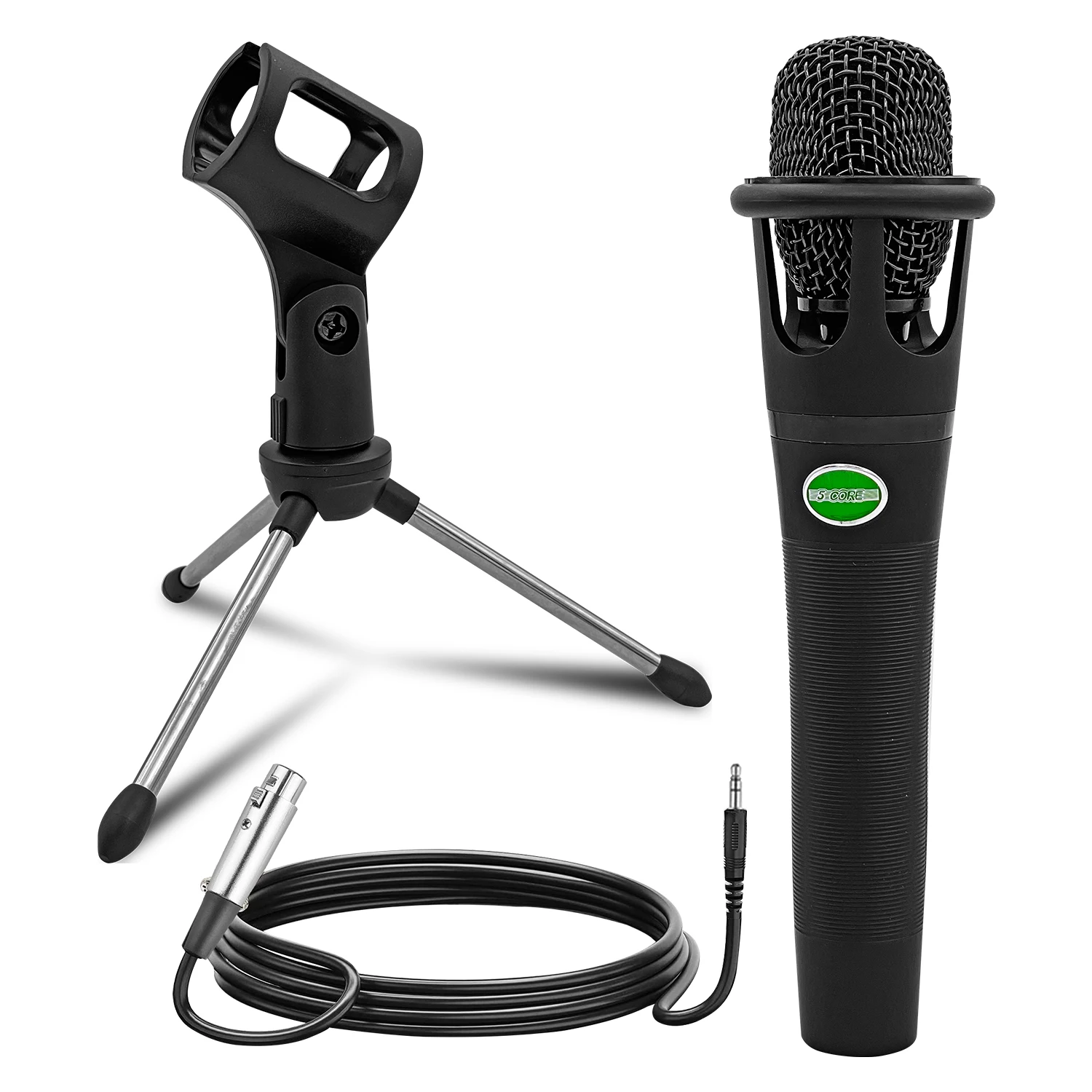 

5 Core XLR Microphone Dynamic Mic Karaoke Singing Studio Mics Handheld Microfono MIC CROWN