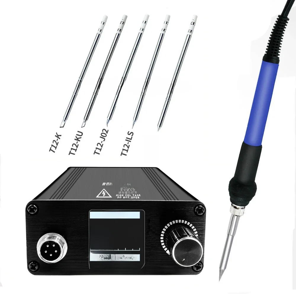 T12 75W digitaal soldeerboutstationTips Lassen Rework Station temperatuur verstelbare bediening microcontroller - afbeelding 2