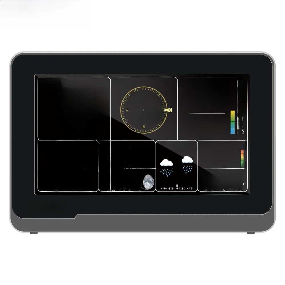Ecowitt WS3900 Wi-Fi-weerstationontvanger, 7,5 inch LCD-kleurendisplayconsole, ondersteuning voor IoT-apparaten WFC01 en AC1100 - afbeelding 2