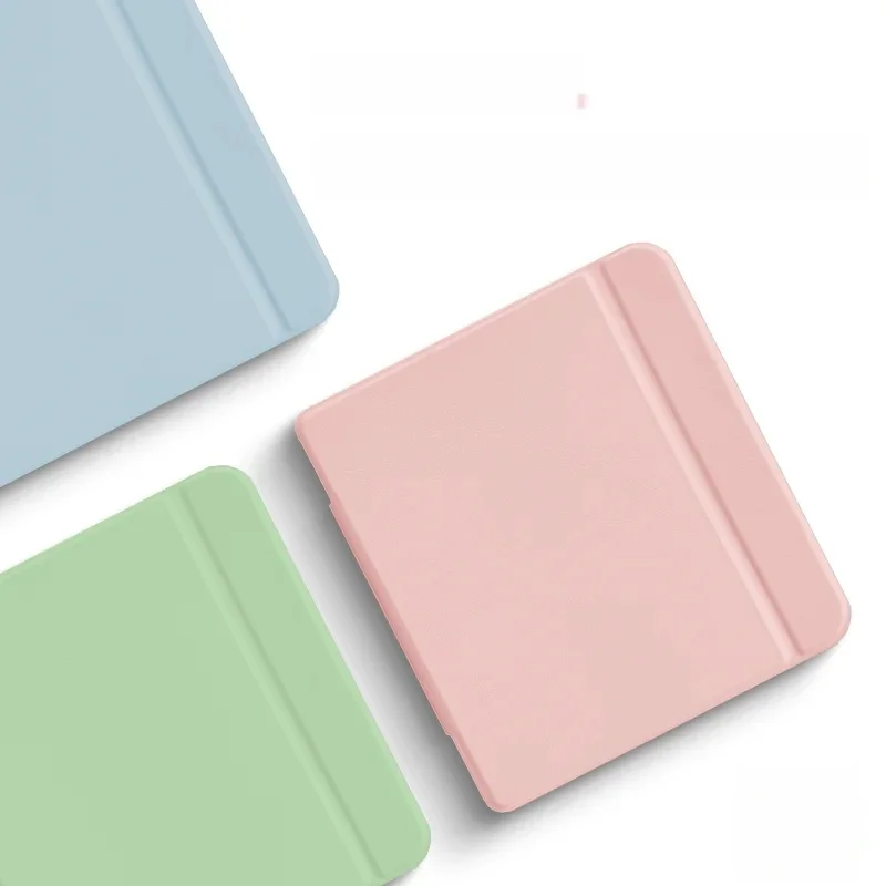Etui Twosheep 7-calowe na Kobo Libra Color i Kobo Libra2 Akrylowe Magnetyczne Etui z Klapką Automatycznym Usypianiem Macaron Jednolity Kolor — zdjęcie produktu 7