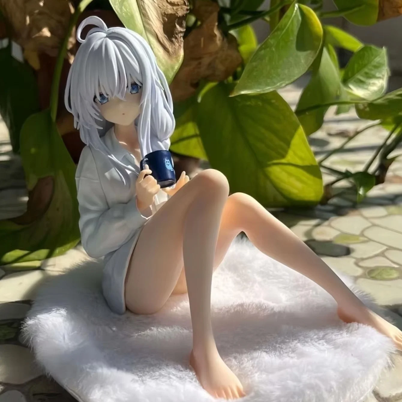Wandering Witch: The Journey of Elaina Figure | Elaina Casual Daily Ver. Sitting Model Home & Gaming PC Case Display Ornament view 2