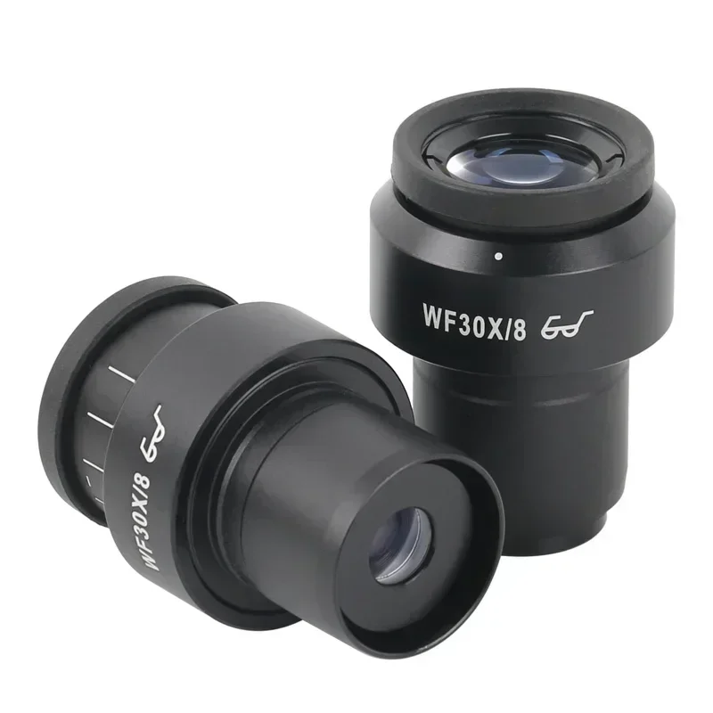 

Adjustable Wide-Field Microscope Eyepiece WF30X/8mm Compatible with Stereo Zoom Binocular & Trinocular Microscopes