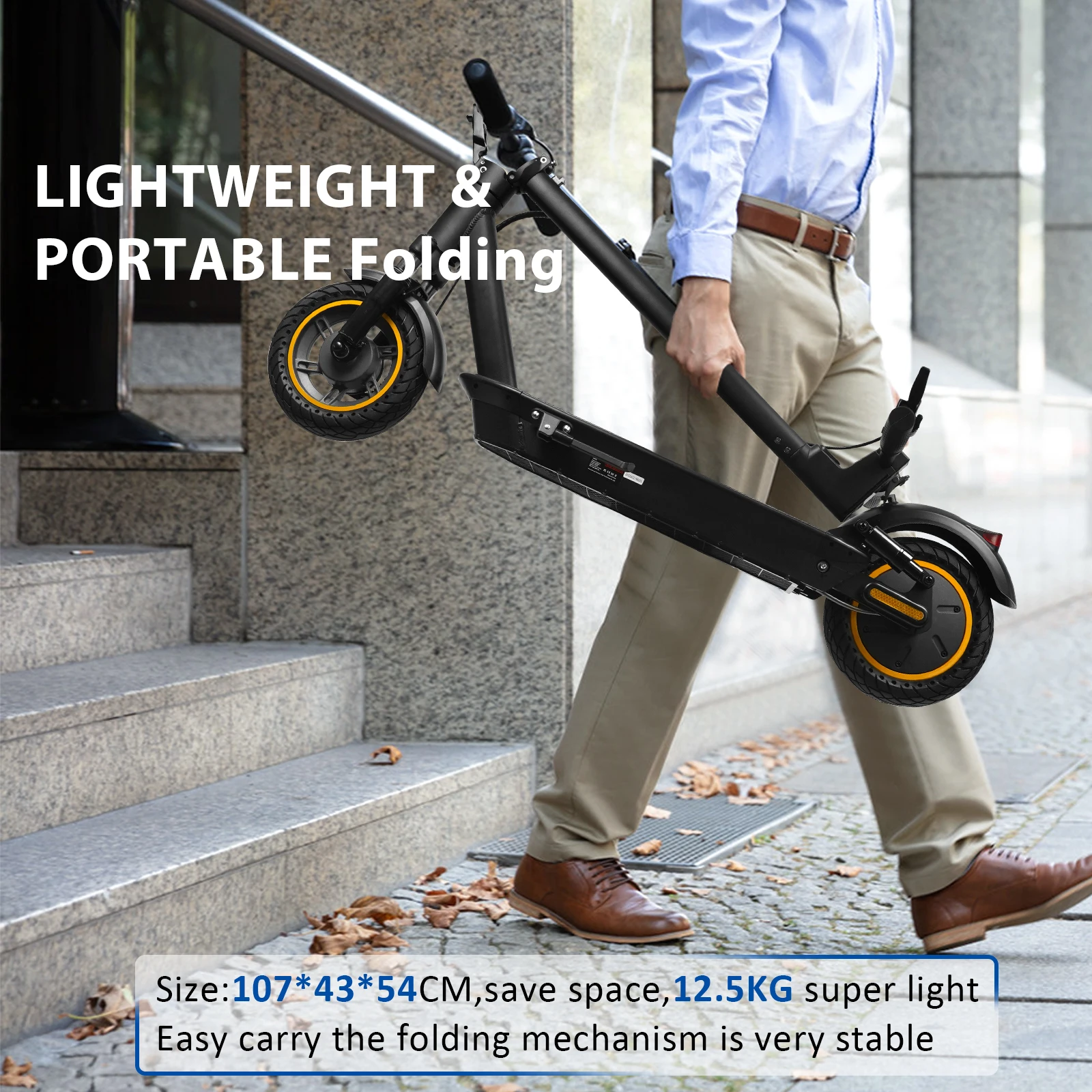 scooter électrique aovopro tx01 – design et finitions