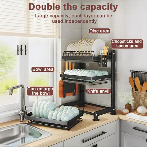 10 best sales सुखाने के रैक व्यंजन - №8