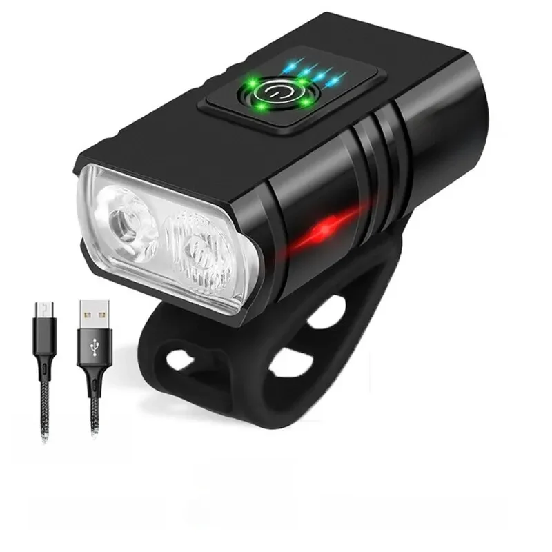 AliExpress 1000LM Bike Light Headlight T6 Bicycle Flashlight LED USB Rechargeable Torch Cycling Front Lamp High Beam Accessories