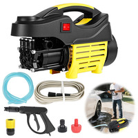2500W Electric High Pressure Washer Car Washer Gun Garden Washing Water Wash Spray Gun 3 in 1 Adjustable Nozzle & 7m Hose