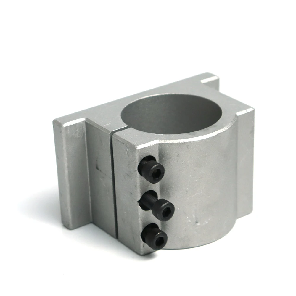 Diameter 65mm Cast Aluminium Clamp of  Spindle Motor Spindle Mount Bracket Clamp CNC Machine Tool Spindle.