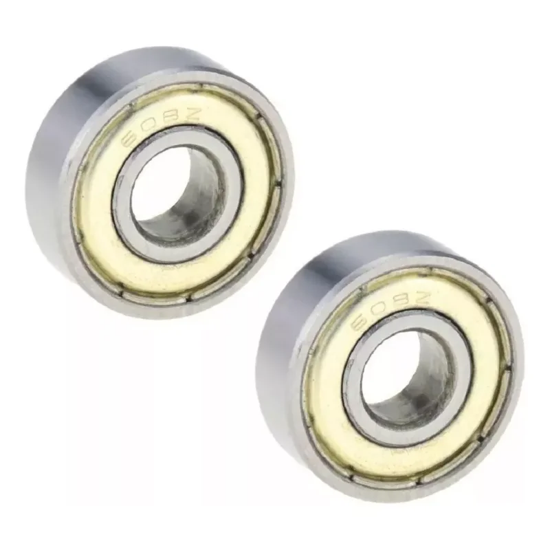 Kit 10 Bearings 608zz 8x22x7mm Carbon Steel 8mm Hole Bearing For Car Skateboard Smooth Rotation Precision Bearings