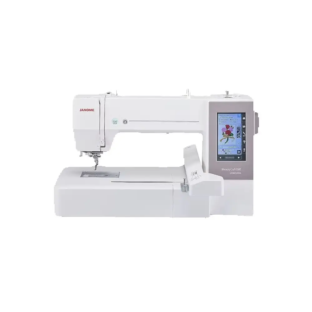 

NEW MARKERTING SALES Memory Craft 550E Limited Edition Embroidery Machine