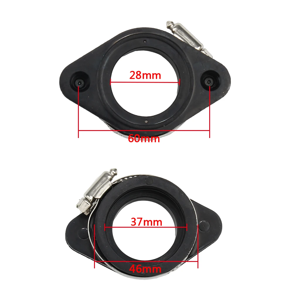 Motorrad 2-Takt Vergaseradapter Einlassrohr Gummi für KOSO OKO Mikuni PWK 28/30mm 110-160cc Motor Motocross-Teile – Detail 3
