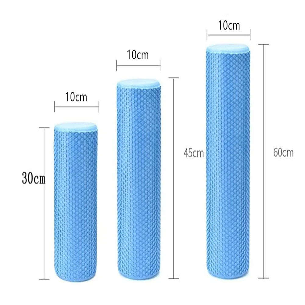 (Random Color ) Mini Yoga Foam Roller Gym Fitness Back Roller Pilates Yoga Exercise Muscle Massage Roller Eva Yoga Block