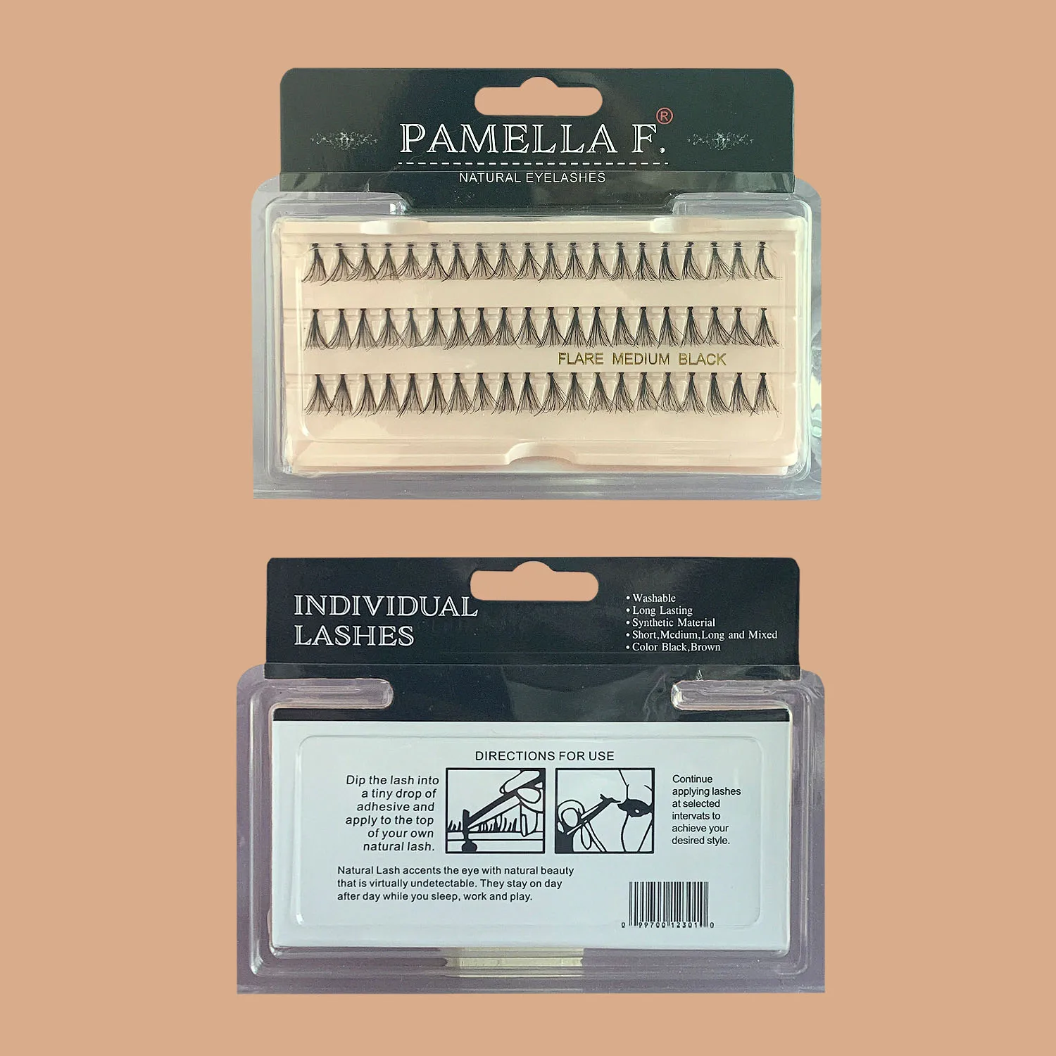 Le ciglia a fascia invisibile in stile coreano includono colla e pinzetta: piume luminose, soffici e naturalmente voluminose