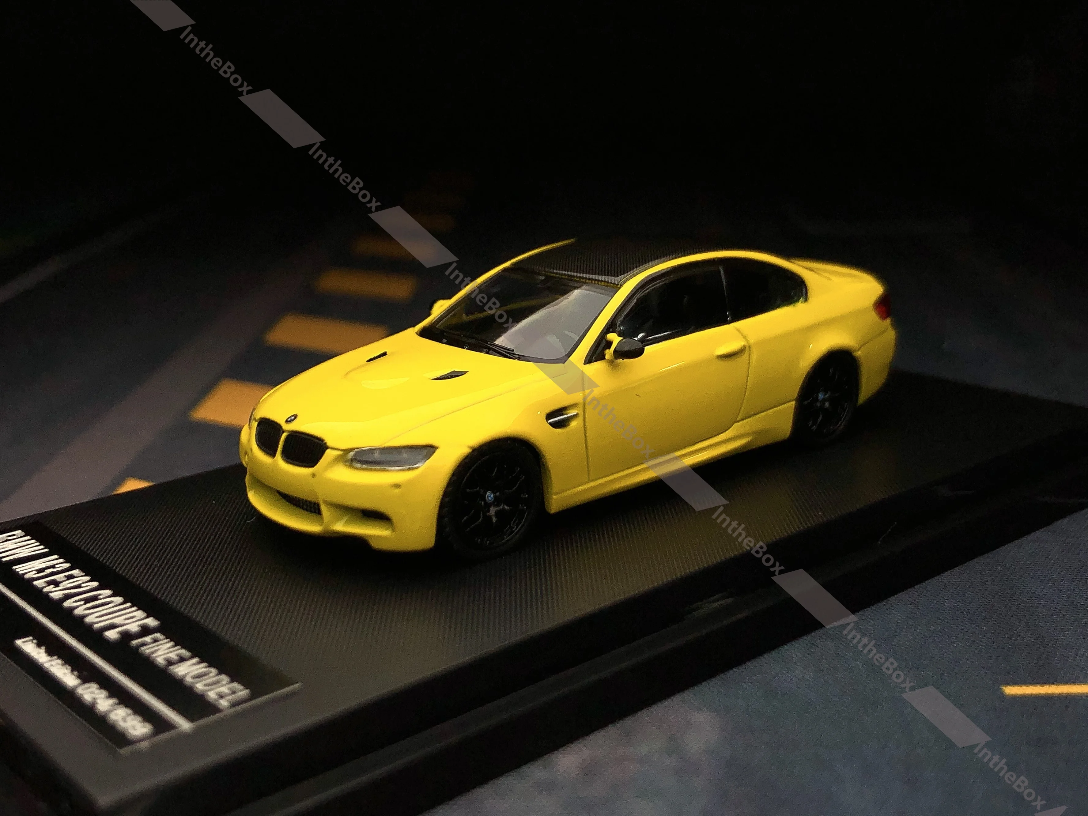

Fine 1/64 M3 E92 Yellow Model Car Collection Limited Edition Hobby Toys