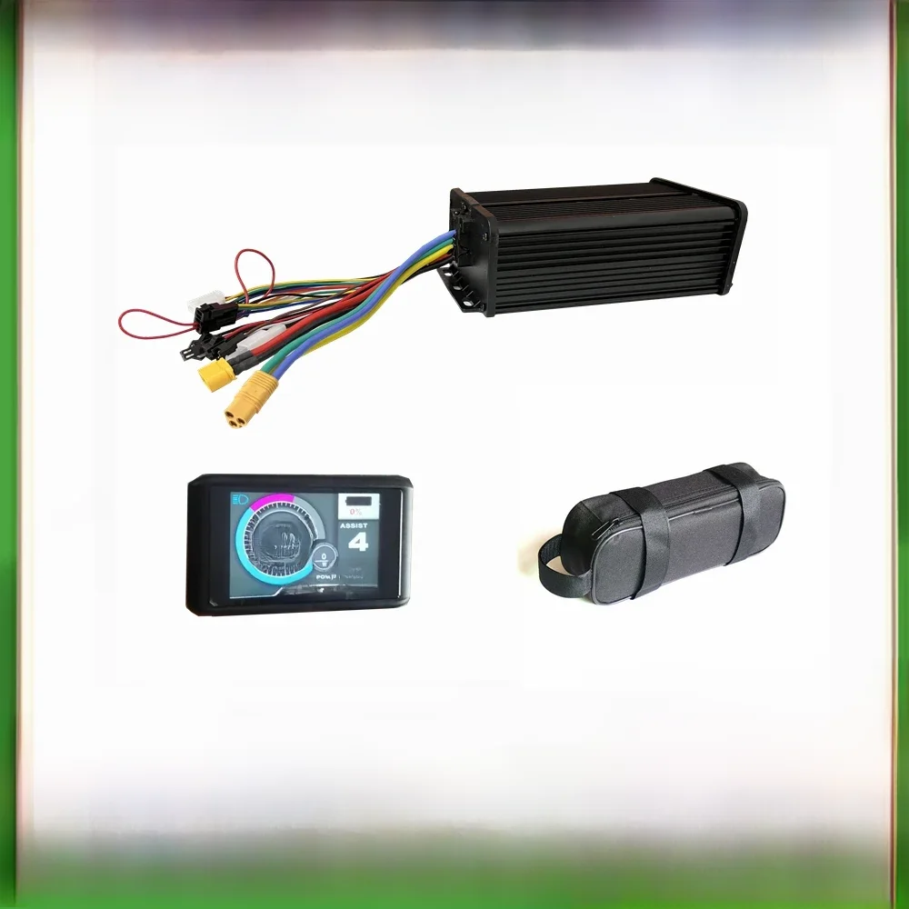 AliExpress NDECYC US Stock Dual Mode NBpower 48V/72V 45A Sine Wave Ebike Controller for 1500W-2000W Ebike motor +SW900/UKC1 Display